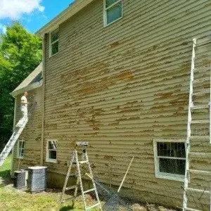 Cost of Exterior Painting Near Buckhead Atlanta, GA - Preparing Wood Siding - Kimberly Painting