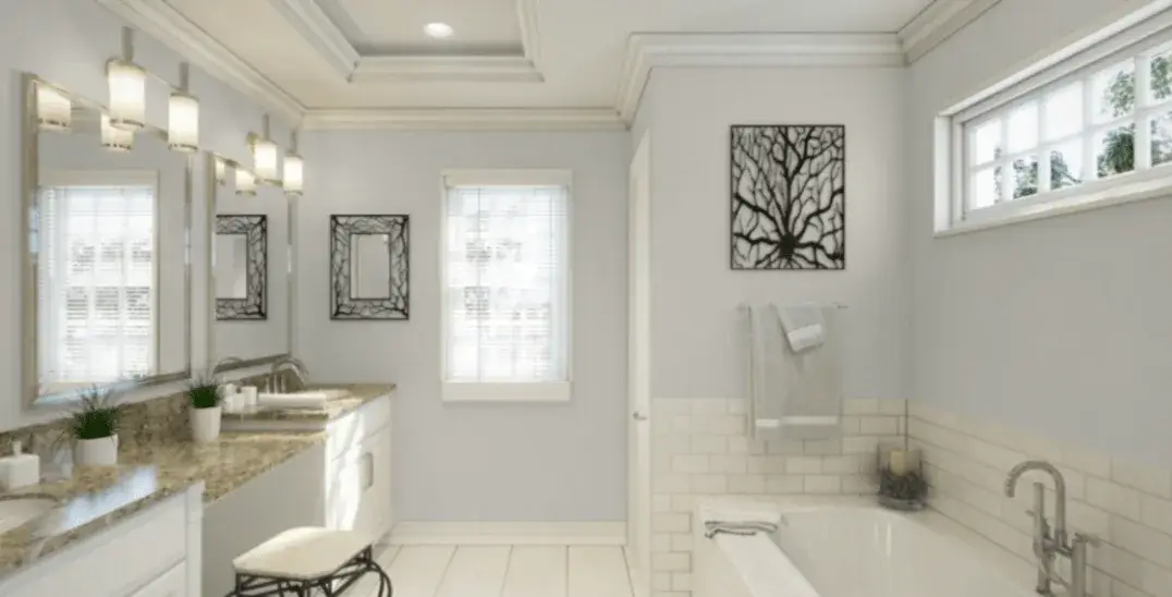 Repose - Bathroom Painting - Cumming, GA