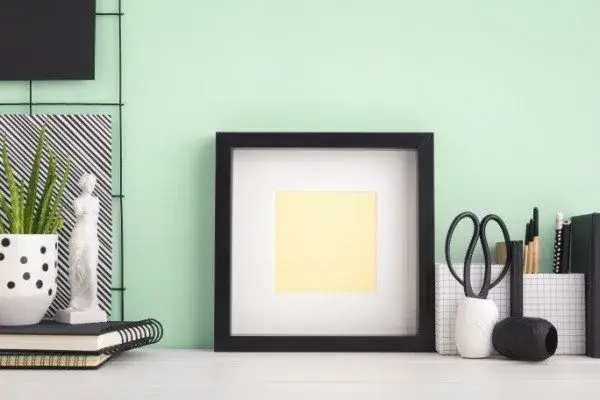Home Office in Atlanta-Pale green-Kimberly Painting-600x400