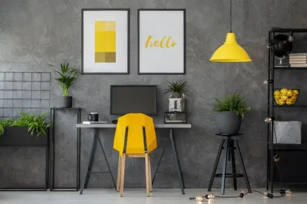 Home Office Paint Colors for Positivity - Atlanta Painters - Kimberly Painting 600x400