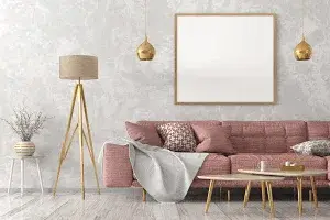 Paint over Wallpaper - White Gray Wall with Texture - Kimberly Painting - Cumming, GA