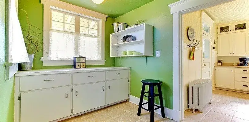 Steps to Professional Interior Painting - Bold Colors - Lime Green - Interior Painting Project - Cumming Georgia