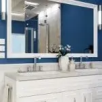 Indigo Blue Bathroom Paint Colors - Cumming, GA - Kimberly Painting