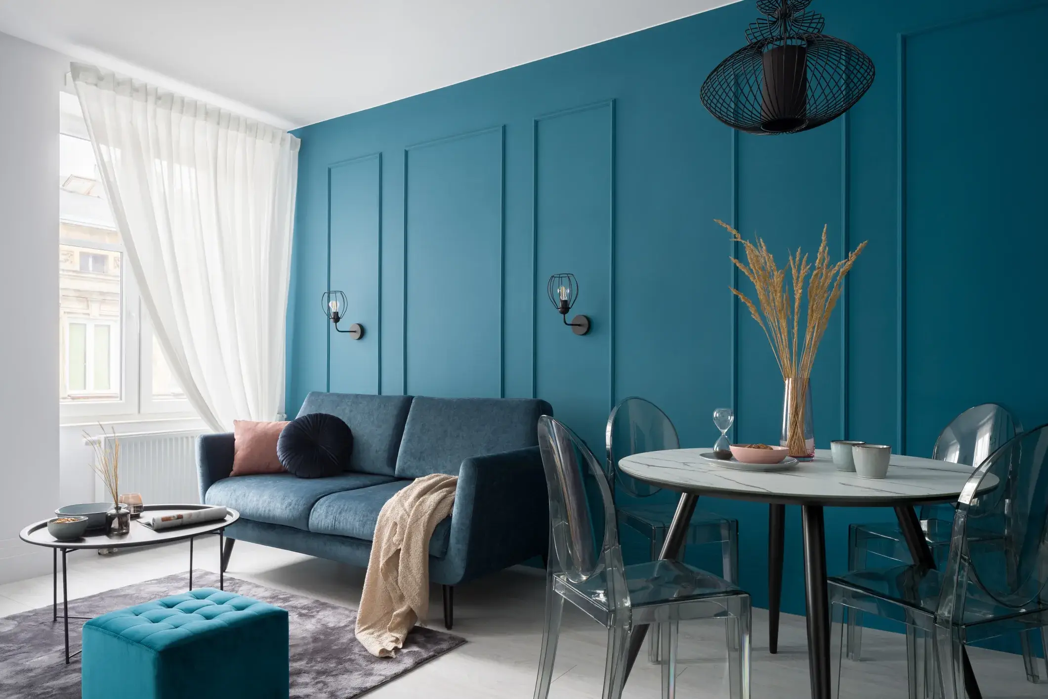 Teal promotes trust and relaxation
