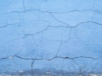 Wall Repair Before Painting - Kimberly Painting - Alpharetta, GA - Blue paint alligatoring cracking