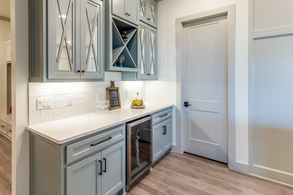 Gray Kitchen Painted Cabinets