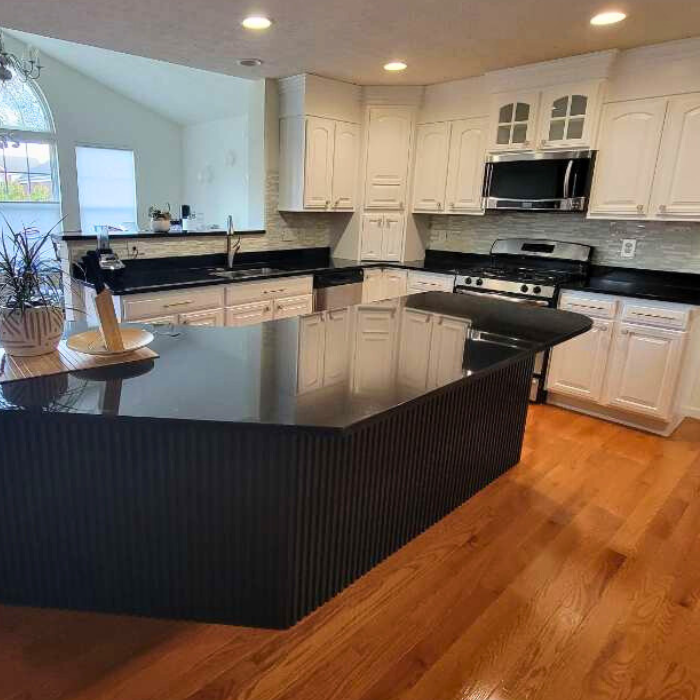 Black and White Kitchen In Buckhead GA